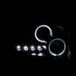 Anzo 2006-2008 Dodge Ram 1500 Projector Headlights w/ Halo Chrome