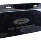 Ford Racing Black Stainless Steel Marque Plate M-1828-LB