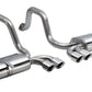 Corsa Performance 97-04 Chevrolet Corvette C5 Z06 5.7L V8 Polished Sport Axle-Back