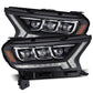 AlphaRex 19-21 Ford Ranger NOVA LED Proj Headlights Plank Style Black w/Activ Light/Seq Signal/DRL 880124 *Discontinued