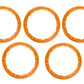 Ford Racing 2021+ Ford Bronco Functional Bead Lock Ring Kit - Orange M-1021K-BLO