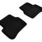 3D MAXpider 2006-2010 Volkswagen Passat Kagu 2nd Row Floormats - Black L1VW01521509