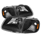 SPYDER Xtune Ford F150 97-03 / Expedition 97-02 Crystal Headlights w/Corner Black HD-JH-FF15097-SET-AM-BK 5070319