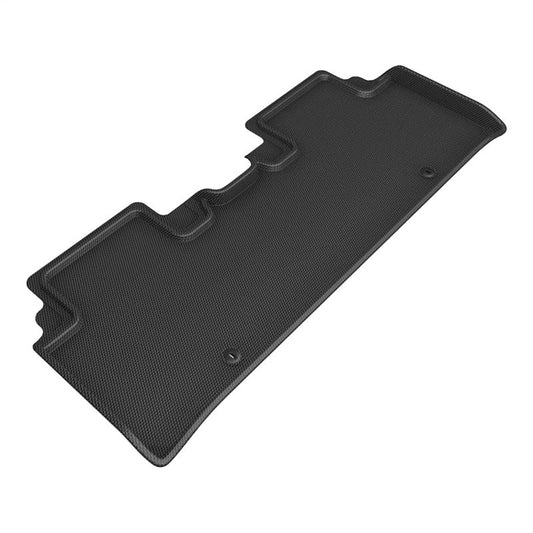 3D MAXpider 2023 Kia EV6 Kagu Black Floor Mat - Row 2 L1KA07121509