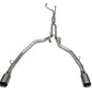 CORSA Performance Corsa 21-22 Dodge Ram TRX Crew Cab Baja Catback Exhaust Dual Rear Gunmetal Tip 21190GNM
