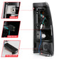 ANZO 1999-2002 Chevy Silverado 1500 LED Taillights Plank Style Black w/Smoke Lens 311331