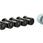 Ford Racing M12X1.5 Black Security Lug Nut - Set of 5 M-1A043-B5