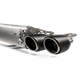 Akrapovic 2018+ Alfa Romeo Giulia Quadrifoglio Slip-On Line (Titanium) w/Titanium/Carbon Fiber Tips S-AR/TI/7H