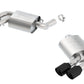 Borla 16-18 Chevy Camaro V8 SS AT/MT ATAK Rear Section Exhaust w/o Dual Mode Valves Ceramic Black 11921CB