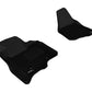 3D MAXpider 2011-2012 Ford F-250/350/450 Supercab/Supercrew Kagu 1st Row Floormat - Black L1FR07011509