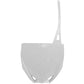 Acerbis 15+ Yamaha YZ85 Front Number Plate - White 2403030002