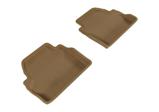 3D MAXpider 2014-2020 BMW 4 Series F32 Kagu 2nd Row Floormats - Tan L1BM05621502