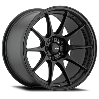 Konig Dekagram 18x8.5 5x114.3 ET45 Semi-Matte Black