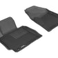 3D MAXpider 2014-2018 Kia Forte Kagu 1st Row Floormat - Black L1KA01711509