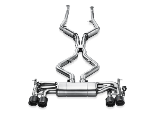 Akrapovic 09-14 BMW X5M (E70) Evolution Line Cat Back (Titanium) (Req. Tips) M-BM/T/1H