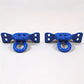 Ford Racing 17-22 Super Duty Tow Hooks - Blue (Pair) M-18954-SDB