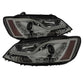 Spyder Volkswagen Jetta 11-14 Projector Headlights Halogen Light Tube DRL Smke PRO-YD-VJ11-LTDRL-SM 5073655