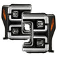 Spyder 17-18 Ford F250/F350/F450 Halogen Model Only -White Light Bar- Black- PRO-YD-FS17HALSI-BK 5087850