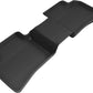 3D MAXpider 2019-2020 Cadillac Xt4 Kagu 2nd Row Floormats - Black L1CD02021509