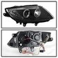 Spyder BMW Z4 03-08 Projector Headlights Halogen Model Only - LED Halo Black PRO-YD-BMWZ403-HL-BK 5029072