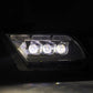 AlphaRex 10-12 Ford Mustang NOVA-Series LED Proj. Headlights Alpha-Blk w/Activ Lght & Seq.Sig SB DBL 880490 *Discontinued