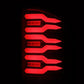 AlphaRex 07-14 Chevrolet Silverado 1500/2500HD/3500HD Luxx-Series LED Tail Lights Blk w/Smoked Lens 620080 *Discontinued