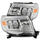 AlphaRex 05-11 Toyota Tacoma NOVA LED Projector Headlights Plank Style Chrome w/Activation Light/DRL 880743 *Discontinued
