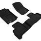 3D MAXpider 16-19 Mercedes GLE-Class Suv/Coupe Amg GLE63 SUV Elegant 1st 2nd Row - Set (Black) L1MB05304709