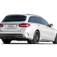 Akrapovic 15-17 AMG C63 Estate Evolution Line Cat Back (Titanium) w/ Carbon Tips (Req. Link Pipe) MTP-ME/T/2H/1