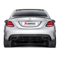 Akrapovic 15-17 AMG C63 Estate Evolution Line Cat Back (Titanium) w/ Carbon Tips (Req. Link Pipe) MTP-ME/T/2H/1