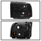 SPYDER Xtune Ford F250 F350 F450 Superduty Excursion 99-04 Headlights Black Smoked HD-JH-FF25099-HA-BSM 9033001
