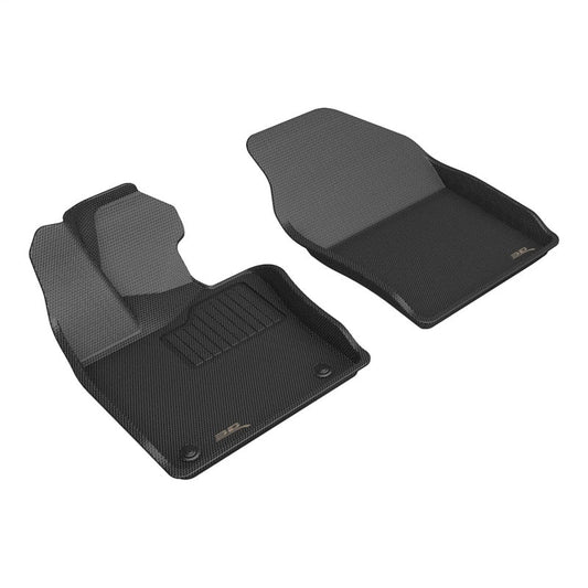 3D MAXpider 3D MAXider 2023 Toyota Prius Kagu Black Floor Mat - Row 1 L1TY30511509