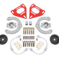BMR Suspension BMR 16-24 Chevrolet Camaro Caster Camber Plates (Coil-Over Only) - Red WAK361R