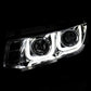 Anzo 2014-2015 Chevrolet Camaro Projector Headlights w/ U-Bar Chrome