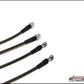AMS Performance 08-15 Mitsubishi EVO X Stainless Steel Brake Lines (4 Lines) AMS.04.01.0004-1