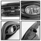 Spyder Honda Civic 2013-2014 4dr OEM Fog Light W/Switch Clear FL-HC2013-4D-C 5077745