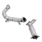 Catless High Flow 304 Stainless Exhaust Downpipe for Audi A5 2.0T