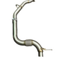 SPDZ1 Race Spec High Flow Downpipe For 2015-2023 Ford Mustang Eco boost 2.3t