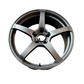 Flow one F5 20x8.5 et32 5x120 Gloss gunmetal silver