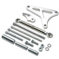 68-93 Ford 5.0L V8 Alternator Bracket Set w/ Tension Rod - Polished
