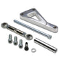 Chevrolet SBC Long Water Pump Alternator Bracket Set - Chrome