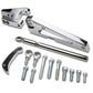 Chevrolet BBC Short Water Pump Alternator Bracket Set - Chrome