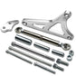 Ford SBF 351W Windsor Chrome Alternator Bracket Set