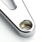 Ford SBF 351W Windsor Chrome Alternator Bracket Set