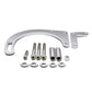 1955-1968 Chevrolet SBC Low Mount Alternator Bracket Set - Chrome