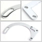 1955-1968 Chevrolet SBC Low Mount Alternator Bracket Set - Chrome