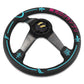 350mm Steering Wheel + Short Hub Adapter Kit For Mazda Miata RX-7 RX-8 MX-3 MX-6