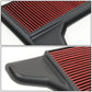 2015-2019 Ford Mustang High Flow Engine Air Filter Red