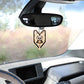 Young Leaf Boba Panda Milk Tea Paper Hanging Air Freshener