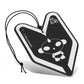 Black Squash Panda J9 Paper Hanging Air Freshener
